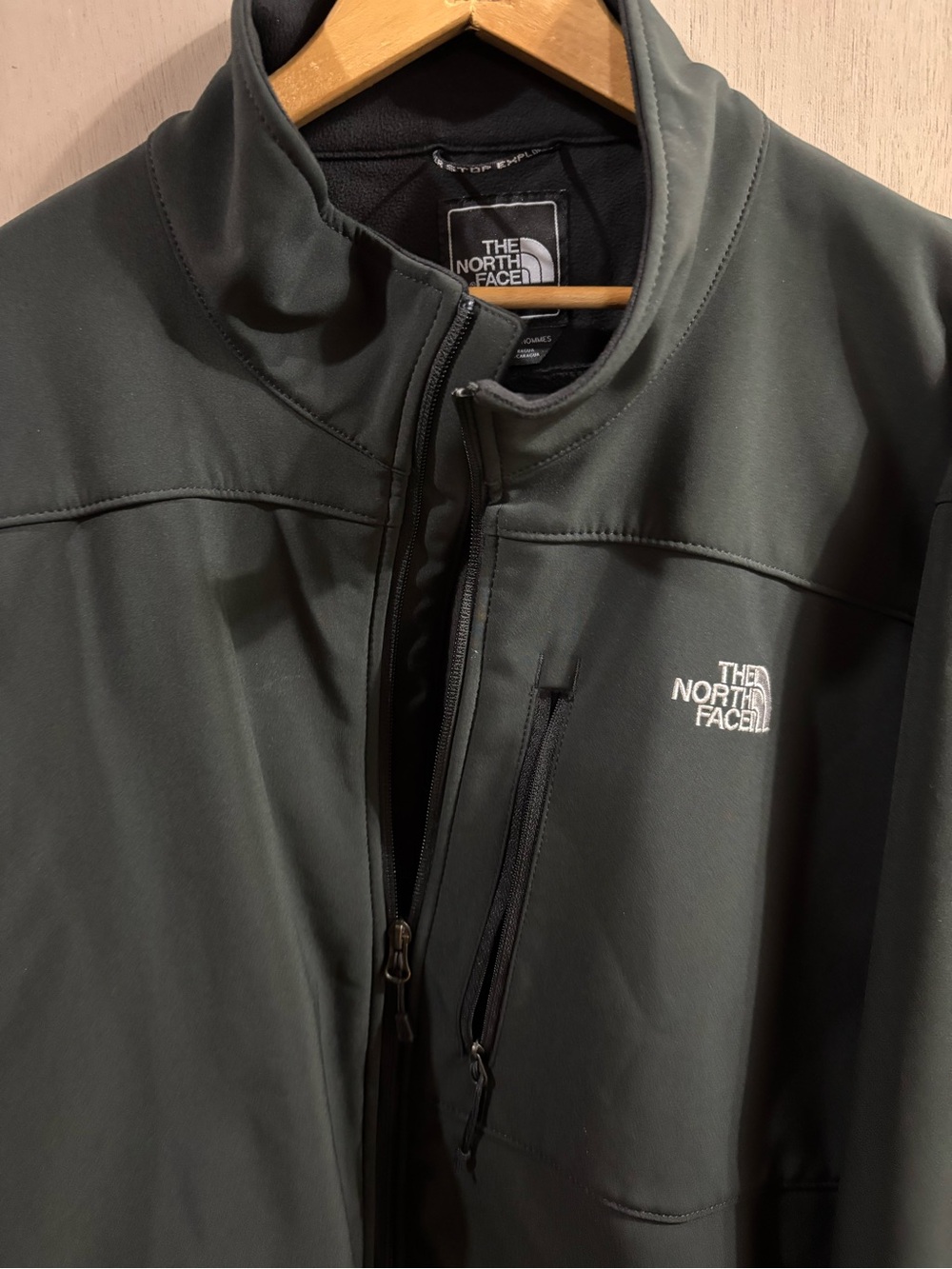 The North Face Men’s Black Softshell Jacket